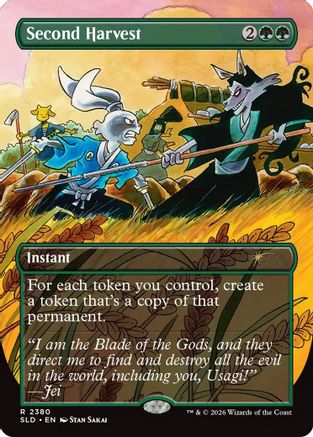 Second Harvest (2380)  [Foil]  (SLD-2380) - [Secret Lair Drop Series] - Trinity Hobby