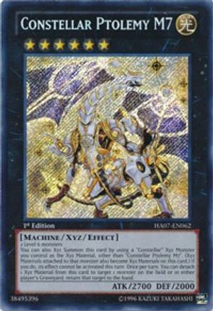 Constellar Ptolemy M7 [HA07-EN062] Secret Rare - Trinity Hobby
