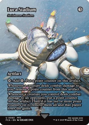 Luca Stadium - Strixhaven Stadium (Showcase)  [Foil]  (FCA-063) - [FINAL FANTASY: Through the Ages] - Trinity Hobby