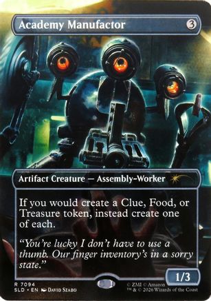 Academy Manufactor (7094)  [Foil]  (SLD-7094) - [Secret Lair Drop Series] - Trinity Hobby