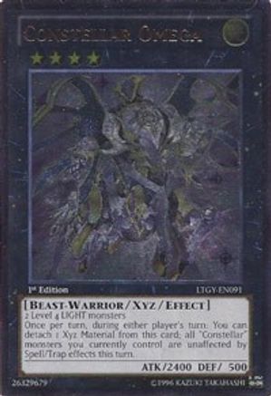 Constellar Omega [LTGY-EN091] Ultimate Rare - Trinity Hobby