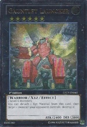 Gauntlet Launcher [LTGY-EN045] Ultimate Rare - Trinity Hobby