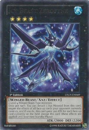 Ice Beast Zerofyne [LTGY-EN049] Rare - Trinity Hobby