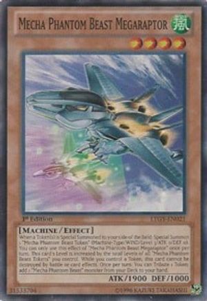 Mecha Phantom Beast Megaraptor [LTGY-EN021] Super Rare - Trinity Hobby