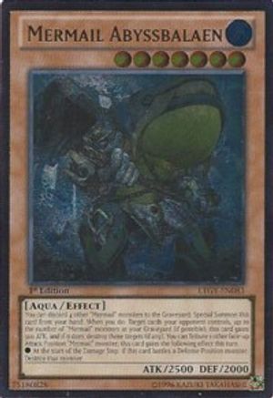 Mermail Abyssbalaen [LTGY-EN083] Ultimate Rare - Trinity Hobby