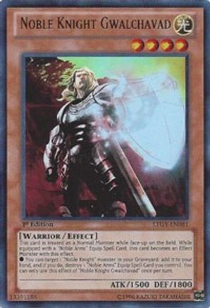 Noble Knight Gwalchavad [LTGY-EN081] Ultra Rare - Trinity Hobby