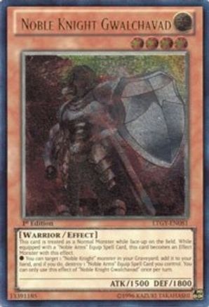 Noble Knight Gwalchavad [LTGY-EN081] Ultimate Rare - Trinity Hobby