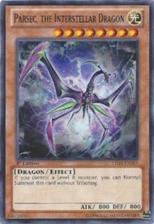 Parsec, the Interstellar Dragon [LTGY-EN015] Common - Trinity Hobby