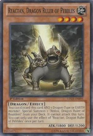 Reactan, Dragon Ruler of Pebbles [LTGY-EN095] Common - Trinity Hobby