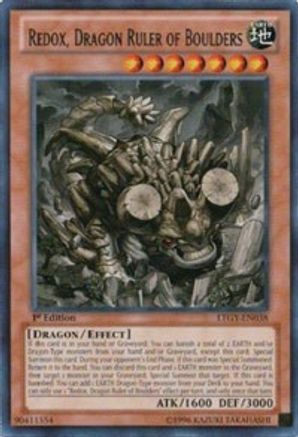 Redox, Dragon Ruler of Boulders [LTGY-EN038] Rare - Trinity Hobby