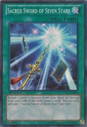Sacred Sword of Seven Stars [LTGY-EN066] Super Rare - Trinity Hobby