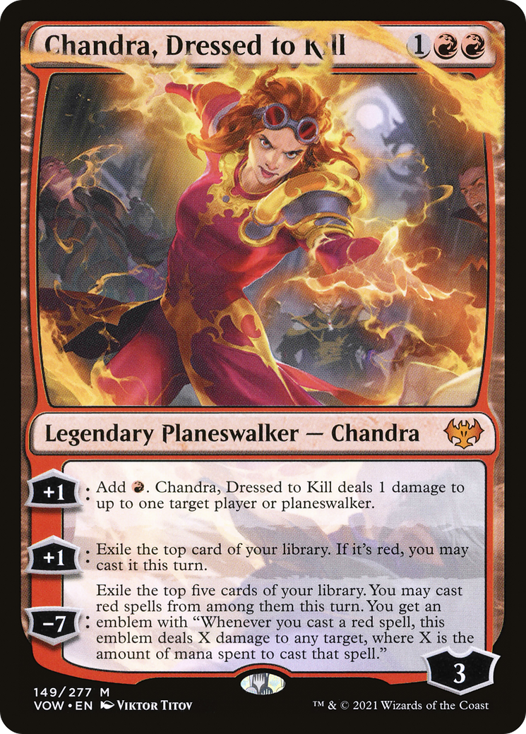 Chandra, Dressed to Kill [Innistrad: Crimson Vow] - Trinity Hobby