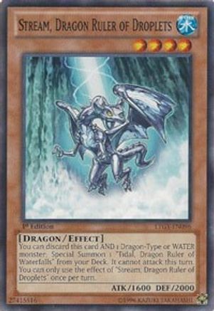 Stream, Dragon Ruler of Droplets [LTGY-EN096] Common - Trinity Hobby