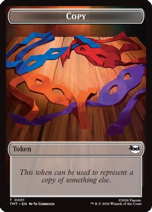 Copy // Mutagen Double-Sided Token  (TMT-1 // 9) - [Teenage Mutant Ninja Turtles] - Trinity Hobby