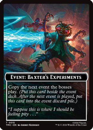 Event: Baxter's Experiments  (TMC-015) - [Commander: Teenage Mutant Ninja Turtles] - Trinity Hobby
