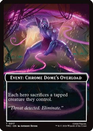 Event: Chrome Dome's Overload  (TMC-017) - [Commander: Teenage Mutant Ninja Turtles] - Trinity Hobby