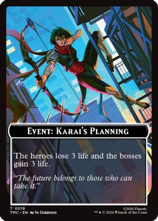 Event: Karai's Planning  (TMC-018) - [Commander: Teenage Mutant Ninja Turtles] - Trinity Hobby