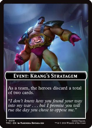 Event: Krang's Stratagem  (TMC-019) - [Commander: Teenage Mutant Ninja Turtles] - Trinity Hobby