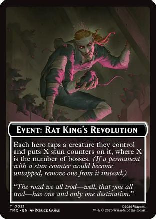 Event: Rat King's Revolution  (TMC-021) - [Commander: Teenage Mutant Ninja Turtles] - Trinity Hobby