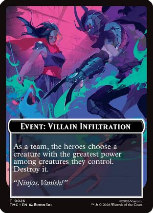 Event: Villain Infiltration  (TMC-026) - [Commander: Teenage Mutant Ninja Turtles] - Trinity Hobby
