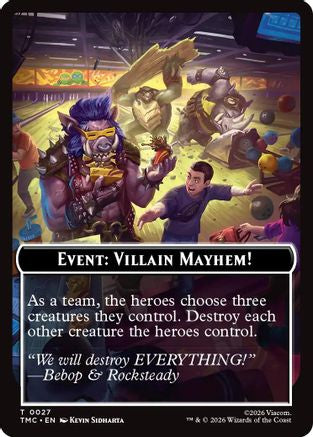 Event: Villain Mayhem!  (TMC-027) - [Commander: Teenage Mutant Ninja Turtles] - Trinity Hobby