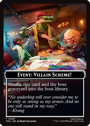 Event: Villain Scheme!  (TMC-028) - [Commander: Teenage Mutant Ninja Turtles] - Trinity Hobby