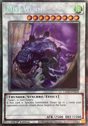 Mist Wurm (Starlight Rare) [L26D-ENX29] - Legendary Modern Decks 2026 1st Edition - Starlight Rare - Trinity Hobby