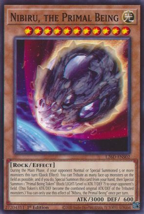 Nibiru, the Primal Being [L26D-ENS02] - Legendary Modern Decks 2026 1st Edition - Common / Short Print - Trinity Hobby