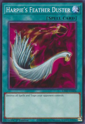 Harpie's Feather Duster [L26D-ENS06] - Legendary Modern Decks 2026 1st Edition - Common / Short Print - Trinity Hobby