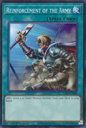 Reinforcement of the Army [L26D-ENS08] - Legendary Modern Decks 2026 1st Edition - Common / Short Print - Trinity Hobby