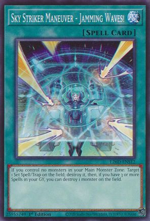 Sky Striker Maneuver - Jamming Waves! [L26D-ENS12] - Legendary Modern Decks 2026 1st Edition - Common / Short Print - Trinity Hobby