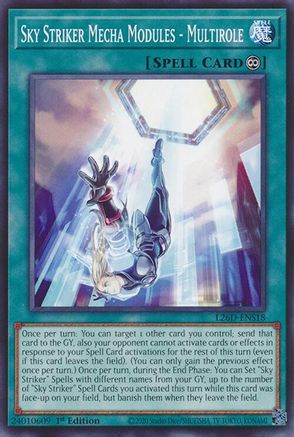 Sky Striker Mecha Modules - Multirole [L26D-ENS18] - Legendary Modern Decks 2026 1st Edition - Common / Short Print - Trinity Hobby