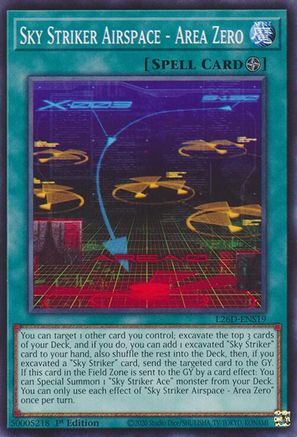 Sky Striker Airspace - Area Zero [L26D-ENS19] - Legendary Modern Decks 2026 1st Edition - Common / Short Print - Trinity Hobby