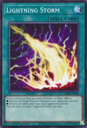 Lightning Storm [L26D-ENS20] - Legendary Modern Decks 2026 1st Edition - Common / Short Print - Trinity Hobby
