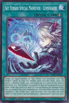 Sky Striker Special Maneuver - Lemnisgate! [L26D-ENS24] - Legendary Modern Decks 2026 1st Edition - Common / Short Print - Trinity Hobby