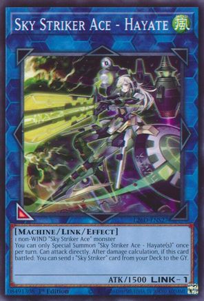 Sky Striker Ace - Hayate [L26D-ENS27] - Legendary Modern Decks 2026 1st Edition - Common / Short Print - Trinity Hobby
