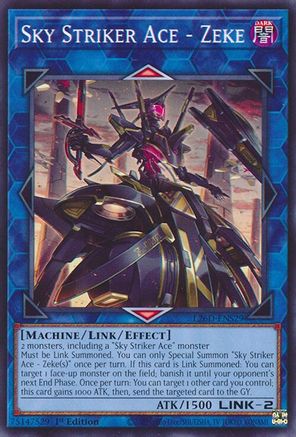 Sky Striker Ace - Zeke [L26D-ENS29] - Legendary Modern Decks 2026 1st Edition - Common / Short Print - Trinity Hobby