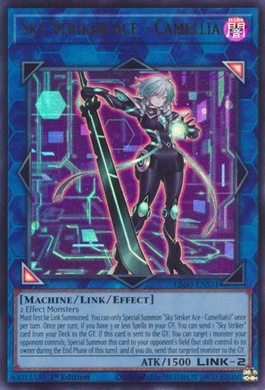 Sky Striker Ace - Camellia [L26D-ENS31] - Legendary Modern Decks 2026 1st Edition - Ultra Rare - Trinity Hobby
