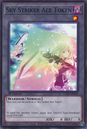 Sky Striker Ace Token [L26D-ENS36] - Legendary Modern Decks 2026 1st Edition - Common / Short Print - Trinity Hobby