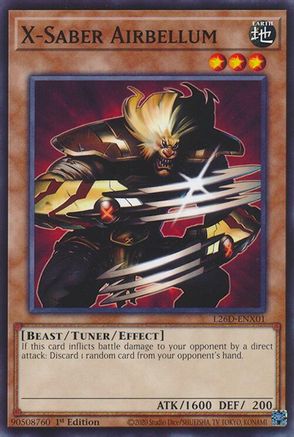 X-Saber Airbellum [L26D-ENX01] - Legendary Modern Decks 2026 1st Edition - Common / Short Print - Trinity Hobby
