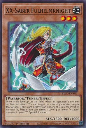 XX-Saber Fulhelmknight [L26D-ENX06] - Legendary Modern Decks 2026 1st Edition - Common / Short Print - Trinity Hobby