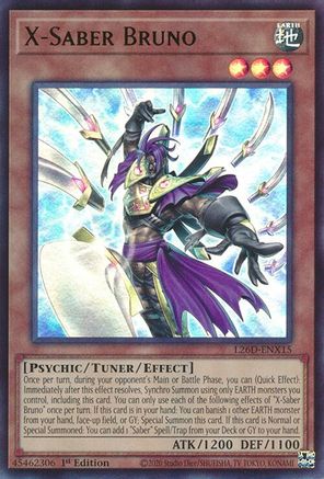 X-Saber Bruno (Ultra Rare) [L26D-ENX15] - Legendary Modern Decks 2026 1st Edition - Ultra Rare - Trinity Hobby