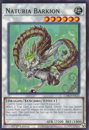 Naturia Barkion [L26D-ENX33] - Legendary Modern Decks 2026 1st Edition - Common / Short Print - Trinity Hobby