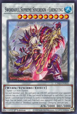 Swordsoul Supreme Sovereign - Chengying [L26D-ENX41] - Legendary Modern Decks 2026 1st Edition - Common / Short Print - Trinity Hobby