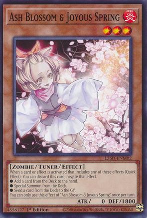 Ash Blossom & Joyous Spring [L26D-ENM02] - Legendary Modern Decks 2026 1st Edition - Common / Short Print - Trinity Hobby
