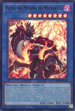 Futsu no Mitama no Mitsurugi [L26D-ENM09] - Legendary Modern Decks 2026 1st Edition - Ultra Rare - Trinity Hobby