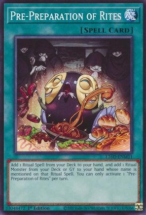 Pre-Preparation of Rites [L26D-ENM11] - Legendary Modern Decks 2026 1st Edition - Common / Short Print - Trinity Hobby