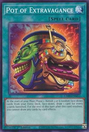 Pot of Extravagance [L26D-ENM12] - Legendary Modern Decks 2026 1st Edition - Common / Short Print - Trinity Hobby
