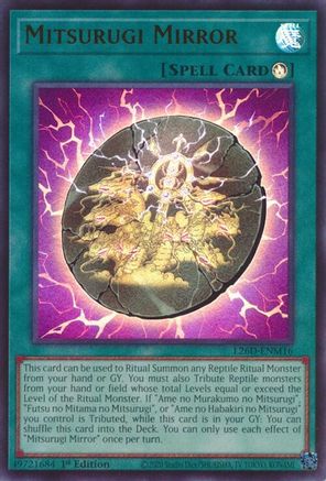 Mitsurugi Mirror [L26D-ENM16] - Legendary Modern Decks 2026 1st Edition - Ultra Rare - Trinity Hobby