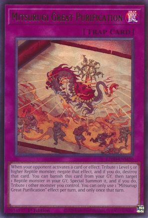 Mitsurugi Great Purification [L26D-ENM20] - Legendary Modern Decks 2026 1st Edition - Ultra Rare - Trinity Hobby